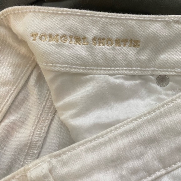 American eagle, tomgirl shorties, white, size 4 - Picture 4 of 4
